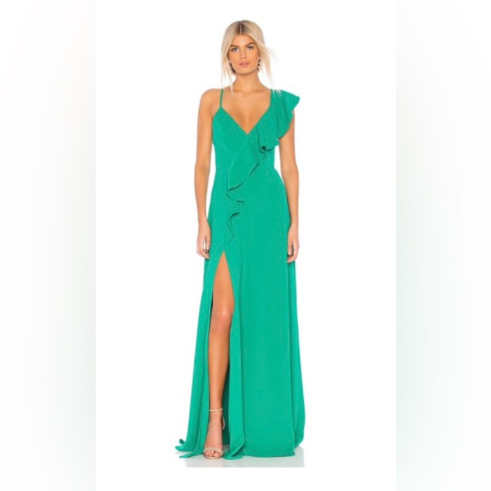 JAYGODFREY Green Maxi Dress